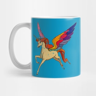 Nostalgialypse unicorn Vintage Look Design Mug